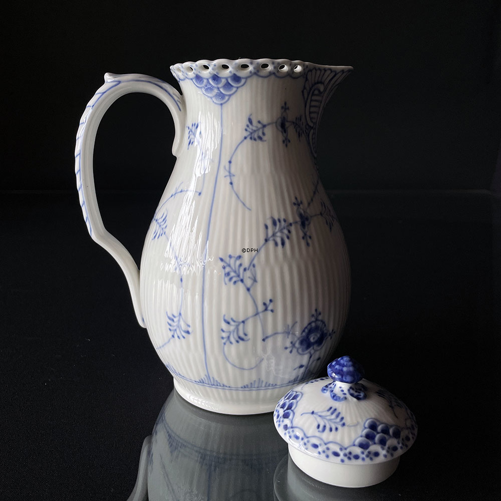 Musselmalet Vollspitze, kanne Nr. 1/1025, Royal Copenhagen