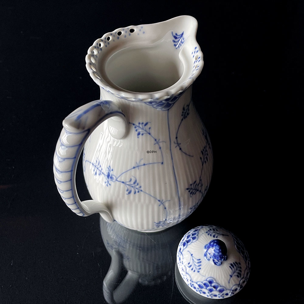 Musselmalet Vollspitze, kanne Nr. 1/1025, Royal Copenhagen