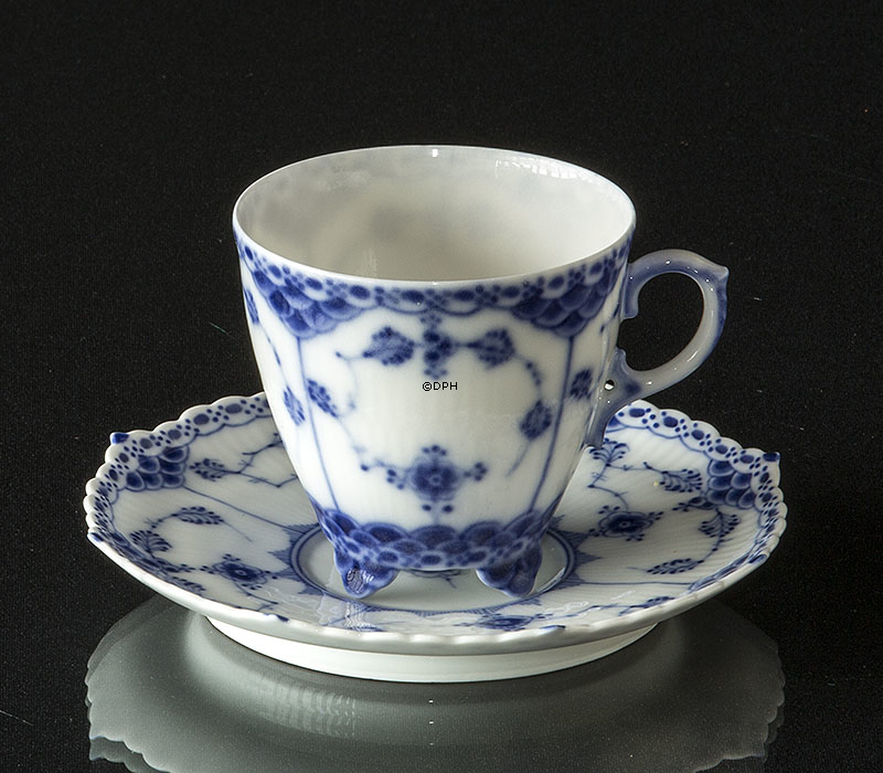 Musselmalet, Vollspitze, Espressotasse Nr. 1/1037A