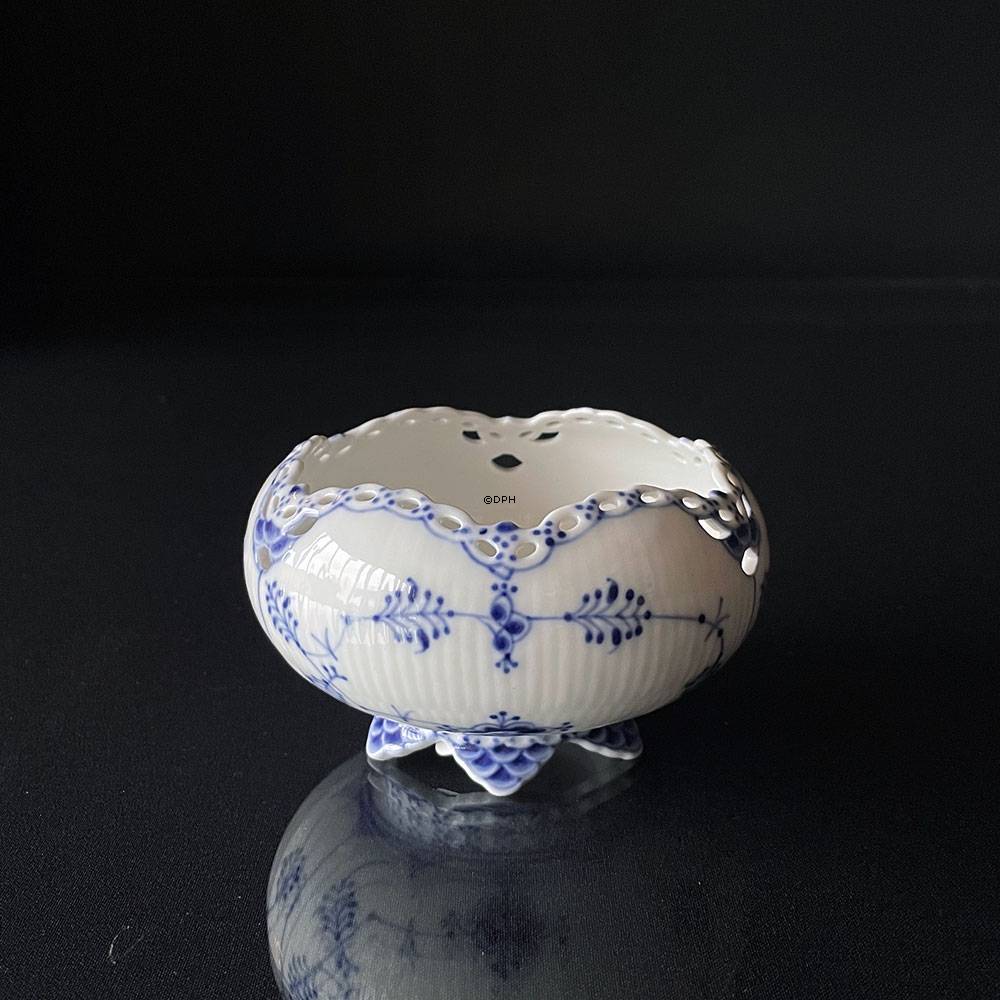 Musselmalet Vollspitze, Seltene Vase (Blumenstraußhalter), Royal Copenhagen Nr. 1/1044