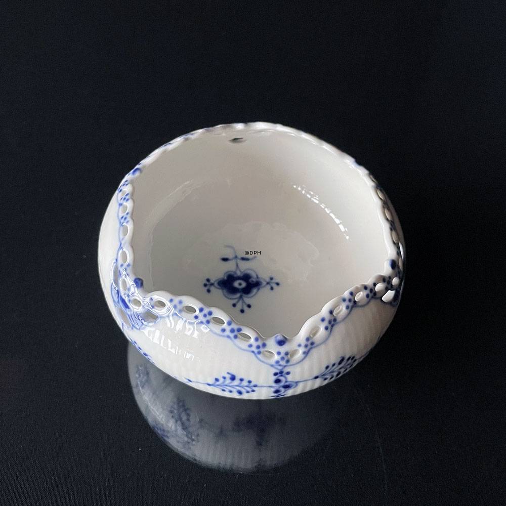 Musselmalet Vollspitze, Seltene Vase (Blumenstraußhalter), Royal Copenhagen Nr. 1/1044