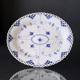 Musselmalet Vollspitze, ovale Servierplatte Nr. 1/1056, Royal Copenhagen 27 cm