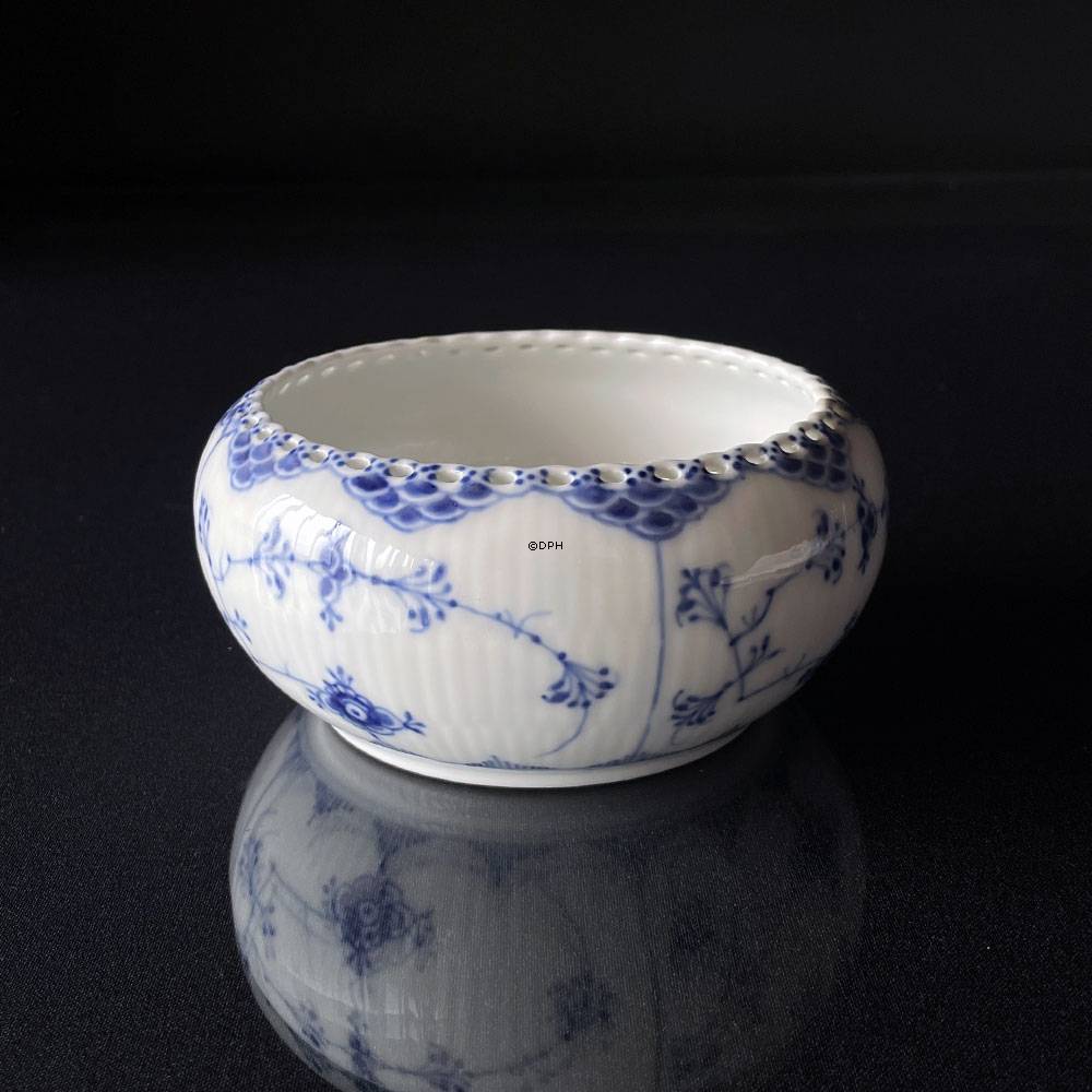 Musselmalet Vollspitze, Seltene Zuckerdose, Royal Copenhagen Nr. 1/1183