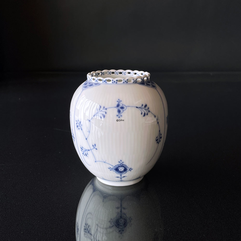 Musselmalet Vollspitze, Vase Nr. 1/1190, Royal Copenhagen