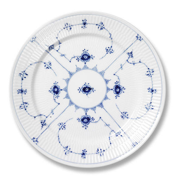 Musselmalet Gerippt, Essteller 14cm, Royal Copenhagen Nr. 182