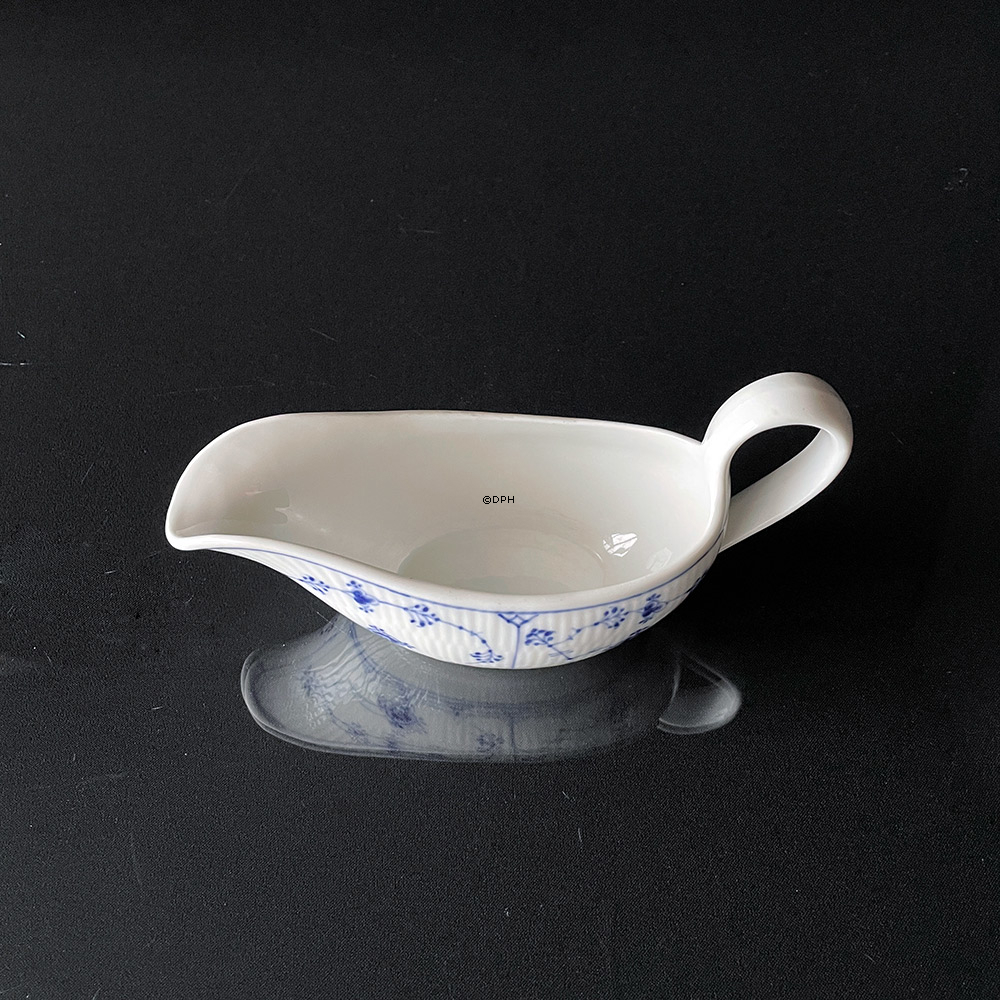 Musselmalet Gerippt, Sauciere, Royal Copenhagen Nr. 1-2041