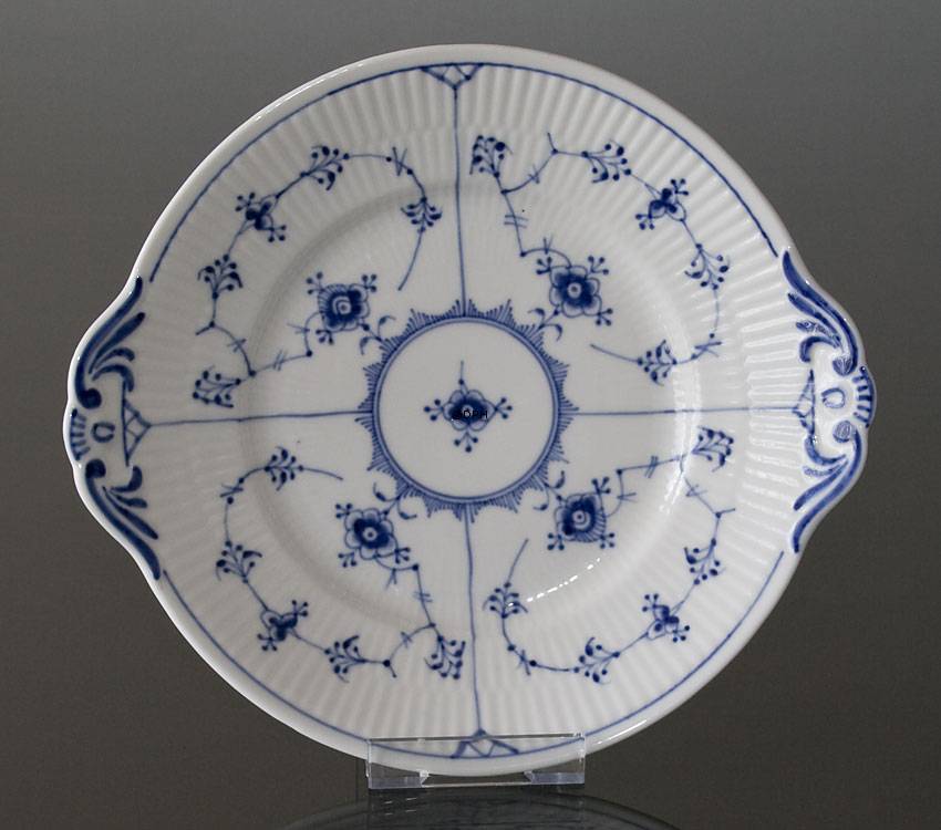 Musselmalet Gerippt, Kuchenplatte 28cm, Royal Copenhagen Nr. 2152