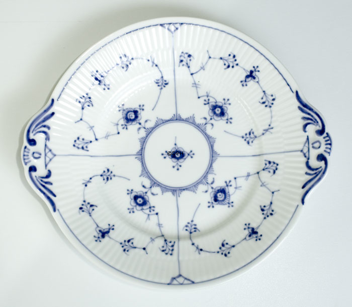 Musselmalet Gerippt, Kuchenplatte 28cm, Royal Copenhagen Nr. 2152