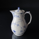 Musselmalet Gerippt, Kanne Nr. 1-30, Royal Copenhagen Sehr selten (hat eine kleine Absplitterung am Boden)