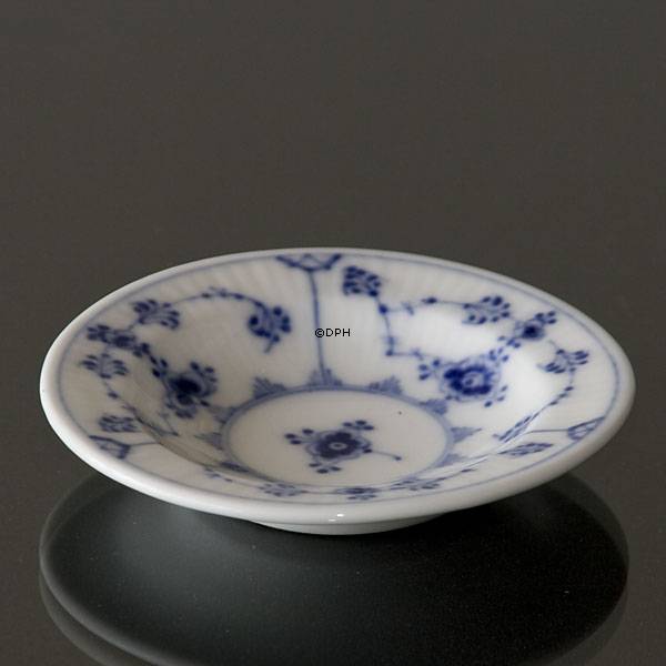 Musselmalet Gerippt, kleine runde Sch&#xFC;ssel 9cm, Royal Copenhagen Nr. 343