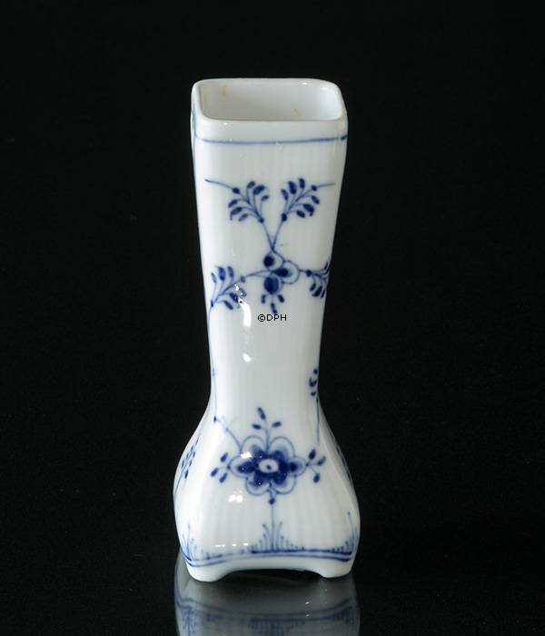 Musselmalet Gerippt, Vase, Royal Copenhagen Nr. 438