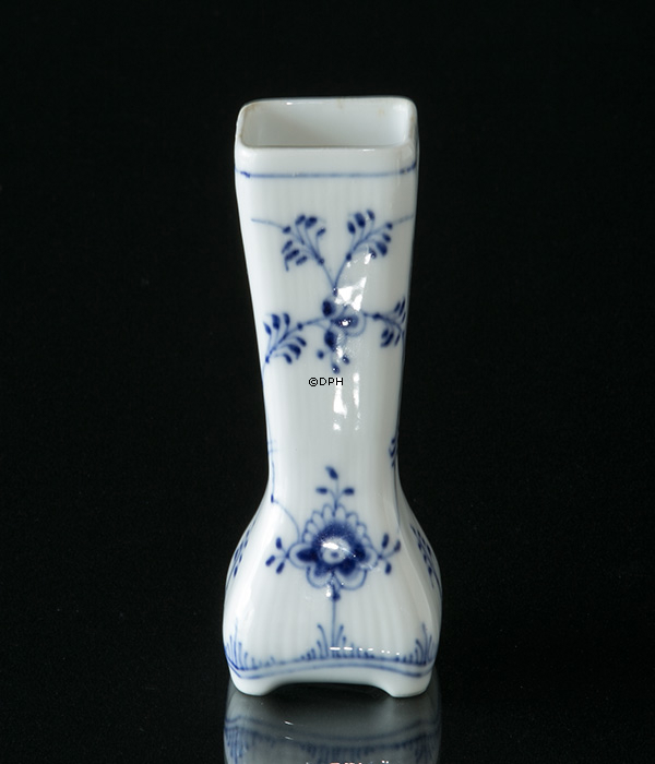 Musselmalet Gerippt, Vase, Royal Copenhagen Nr. 438