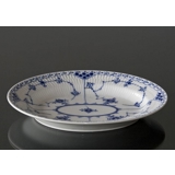 Musselmalet Halbspitze, ovale Schale 26cm, Royal Copenhagen Nr. 531