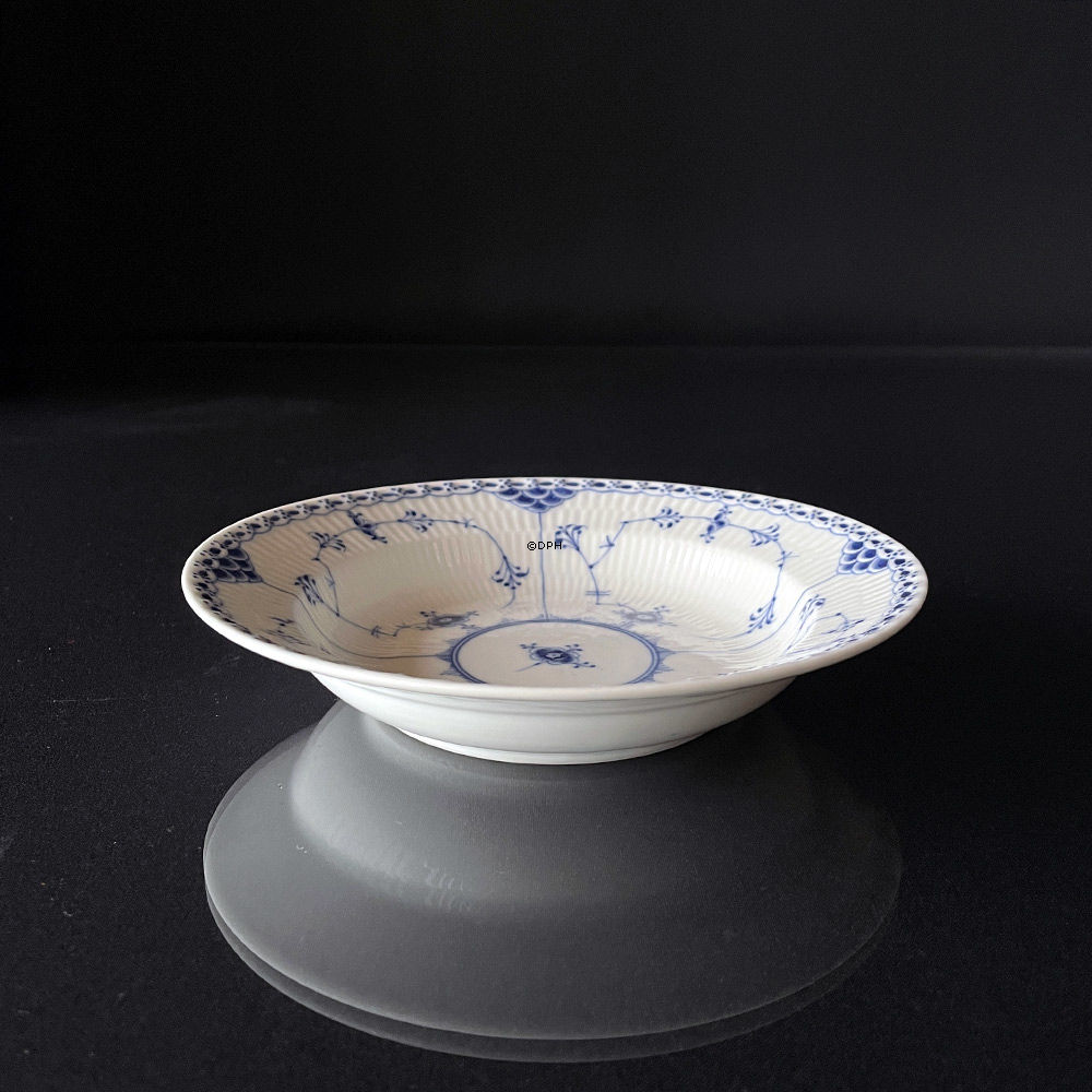 Musselmalet Halbspitze, Suppenteller, Royal Copenhagen 20cm