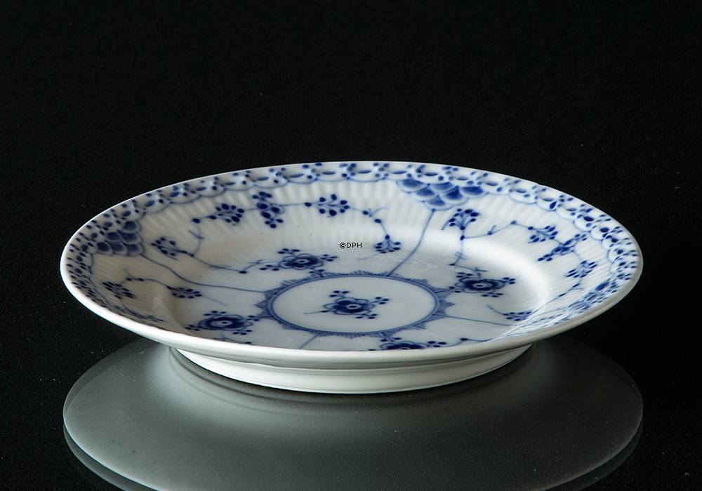 Musselmalet Halbspitze, Teller 15cm, Royal Copenhagen Nr. 653