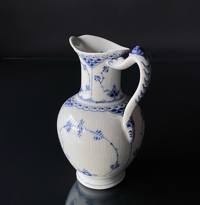 Musselmalet Halbspitze, Schokolade kanne MIT Deckel, Royal Copenhagen Nr. 722