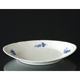 Juliane Marie Blaue Blume Ovale Servierplatte 22.5cm, Royal Copenhagen