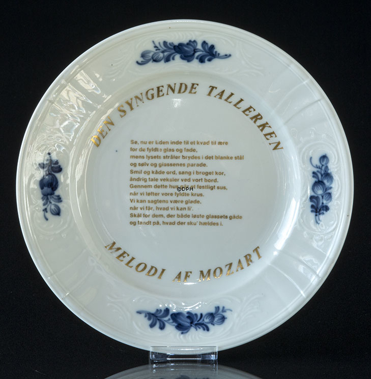 Der singende Teller - Melodie von Mozart, Royal Copenhagen