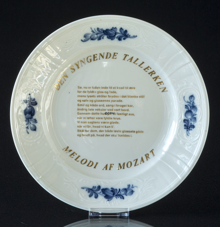 Der singende Teller - Melodie von Mozart, Royal Copenhagen