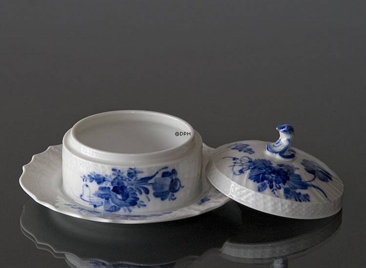 Blaue Blume, geschweift, Krug mit Deckel Nr. 1503