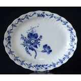 Blaue Blume, geschweifte, ovale Servierplatte 27 cm, Royal Copenhagen Nr. 1580