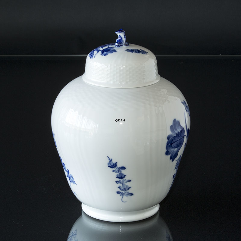 Blaue Blume, geschweift, Krug mit Deckel Royal Copenhagen Nr. 1791