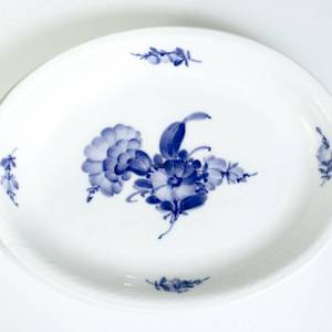 Blaue Blume, glatt, ovale Servierplatte 26x20cm | Nr. 10-8132 | Alt. 10/8132 | DPH Trading