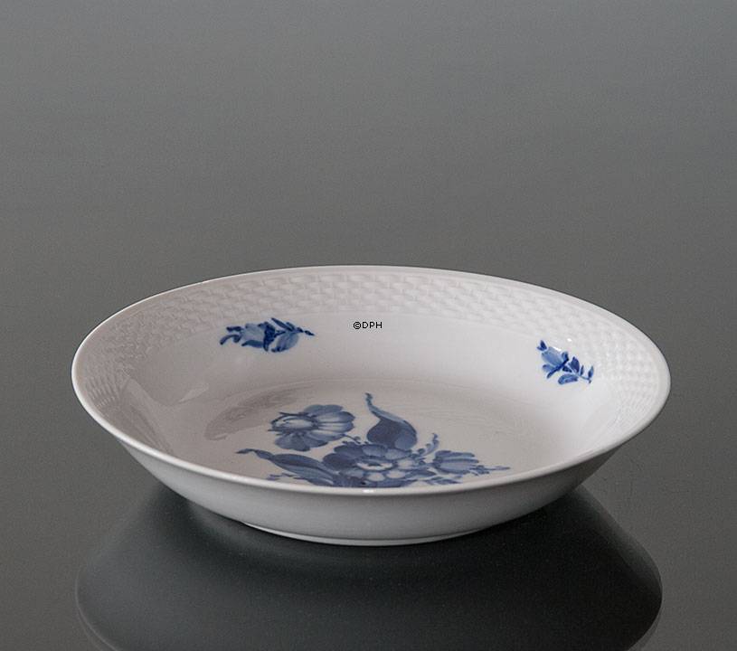 Schüssel Nr. 10//8155, Blaue Blume, glatt ø19cm, Royal Copenhagen