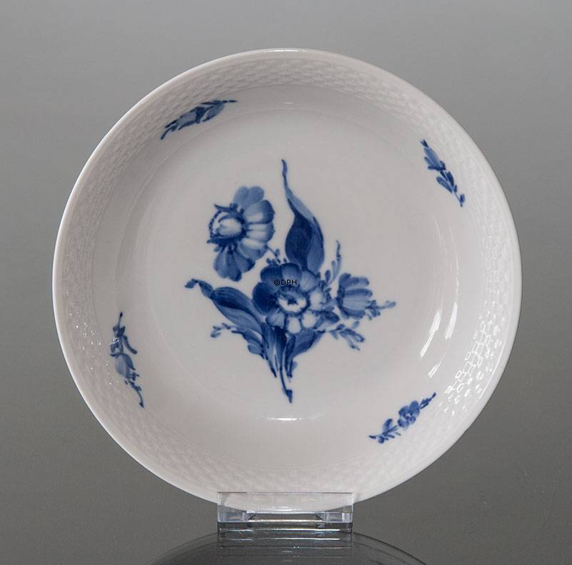 Schüssel Nr. 10//8155, Blaue Blume, glatt ø19cm, Royal Copenhagen