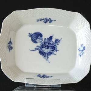 Blaue Blume, glatt, Tablett für Brot, Royal Copenhagen 25cm | Nr. 10-8164 | DPH Trading