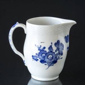 Blaue Blume, glatt, Milchglas 15cm | Nr. 10-8227 | DPH Trading