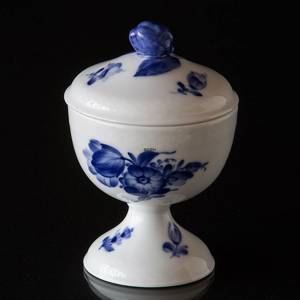 Blaue Blume, glatt, Marmeladenglas mit Deckel, Royal Copenhagen | Nr. 10-8241 | DPH Trading