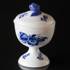 Blaue Blume, glatt, Marmeladenglas mit Deckel, Royal Copenhagen | Nr. 10-8241 | DPH Trading