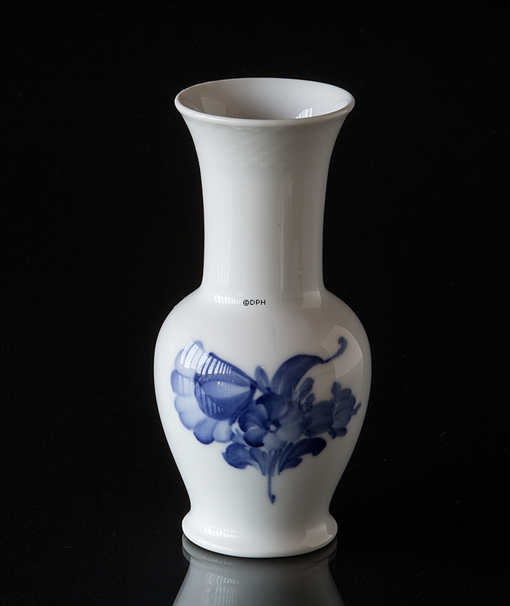 Blaue Blume, glatt, Vase Nr. 10/8260, Royal Copenhagen