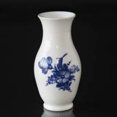 Blaue Blume, glatt Vase, 11cm.