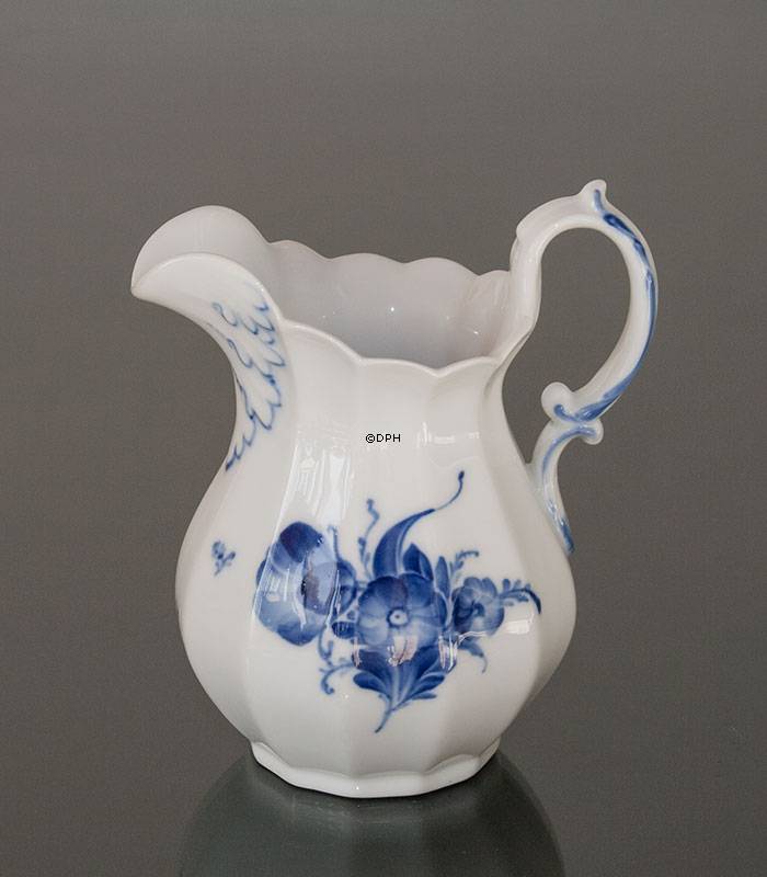 Blaue Blume, eckig, Creme oder Milchkrug Nr. 10/8520, Royal Copenhagen