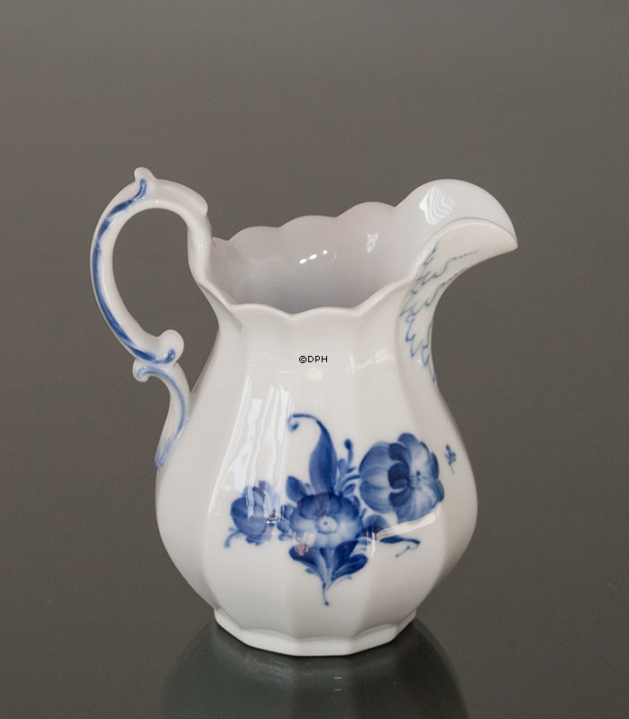Blaue Blume, eckig, Creme oder Milchkrug Nr. 10/8520, Royal Copenhagen