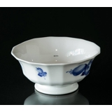 Blaue Blume, eckig, Salatschüssel auf Fuß Nr. 10/8568, Royal Copenhagen