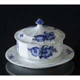 Blaue Blume, eckig, Krug mit Deckel Nr. 10/8574, Royal Copenhagen