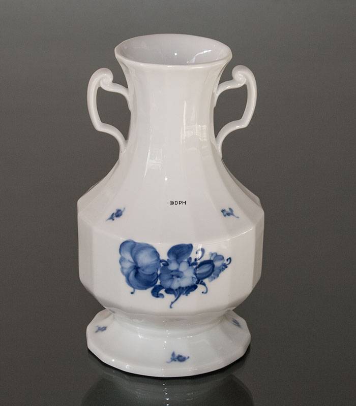 Blaue Blume, eckig, Vase Nr. 10/8575, Royal Copenhagen