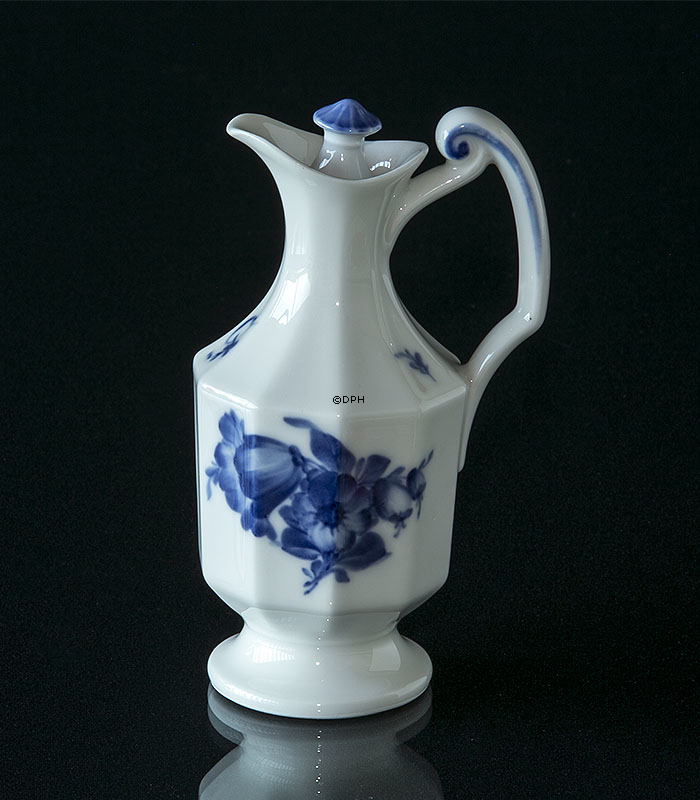 Blaue Blume, eckig, Essig Kanne Nr. 10/8582, Royal Copenhagen