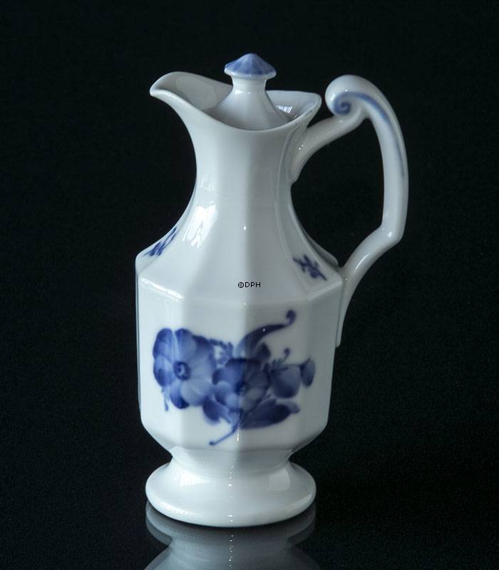 Blaue Blume, eckig, Essig Kanne Nr. 10/8583, Royal Copenhagen
