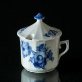 Blaue Blume, eckig, Senftopf Nr. 10/8586, Royal Copenhagen