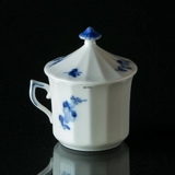 Blaue Blume, eckig, Senftopf Nr. 10/8586, Royal Copenhagen