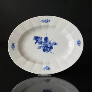 Blaue Blume, eckig, ovale Servierplatte ø25cm | Nr. 10-8605 | Alt. 10/8605 | DPH Trading