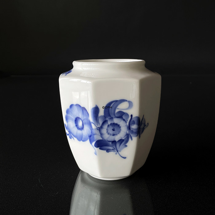 Blaue Blume, eckig, Vase Nr. 10/8612, Royal Copenhagen
