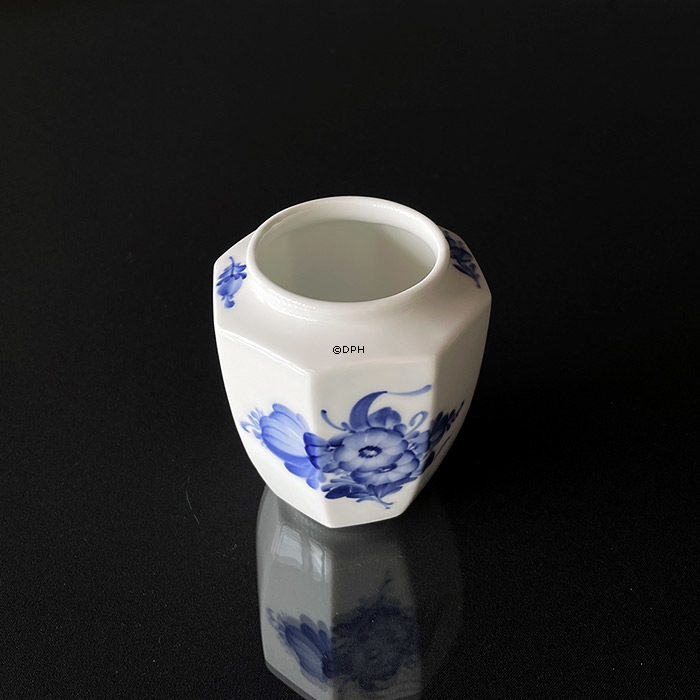 Blaue Blume, eckig, Vase Nr. 10/8612, Royal Copenhagen
