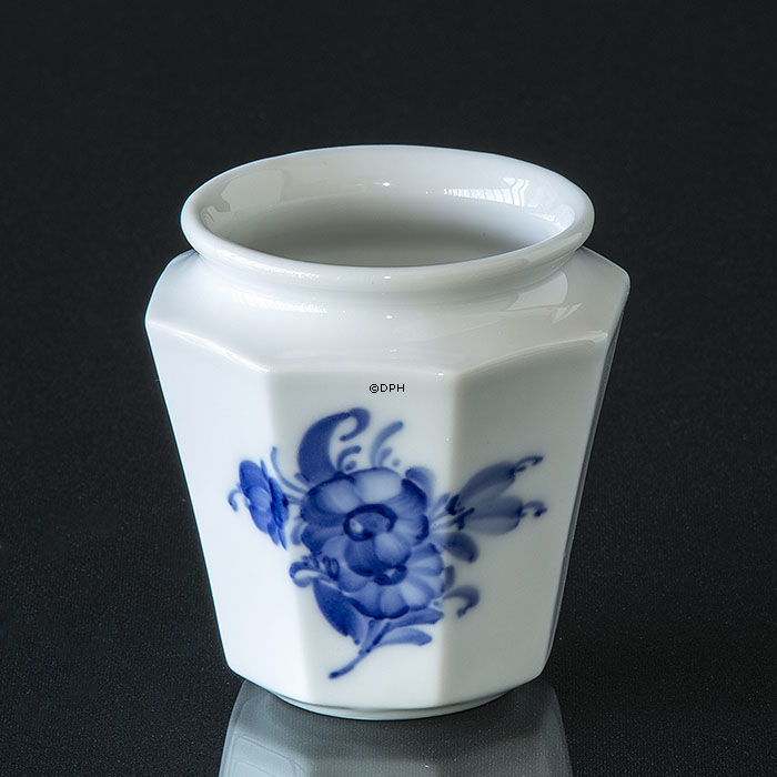Blaue Blume, eckig, Vase Nr. 10/8614, Royal Copenhagen