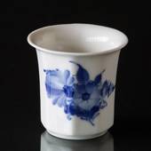 Blaue Blume, eckig, Vase