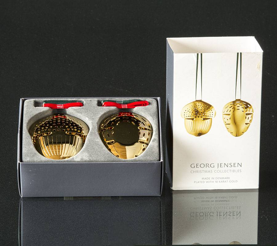 WeihnachtsTannenzapfen/ Eichel 2018 - Georg Jensen